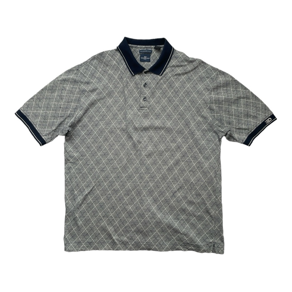 Dockers Golf Polo, Gray, Size X Large
